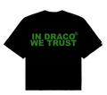 IN DRACO WE TRUST BLACK / GREEN TEE