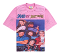 SAAVY DULTS "SAVED BY SAAVY DULTS" PINK TEE