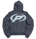 PRESTIGE DIAMOND HOODIE BLUE