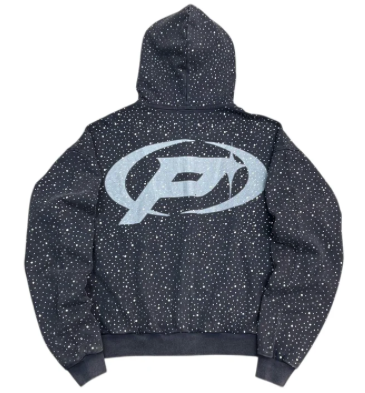 PRESTIGE DIAMOND HOODIE BLUE