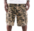 PAPER MONEY PEARL CRYSTAL CAMO JORTS