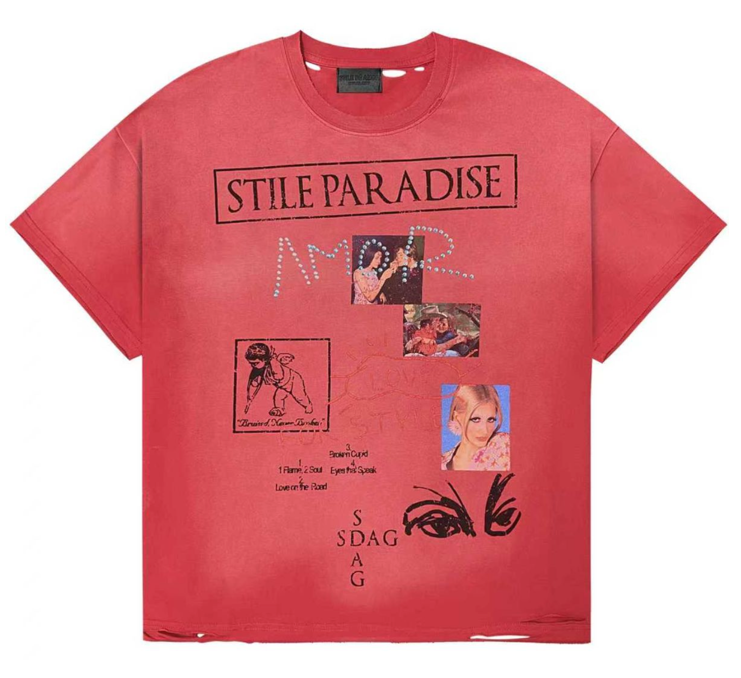 STILE PARADISE RED TEE