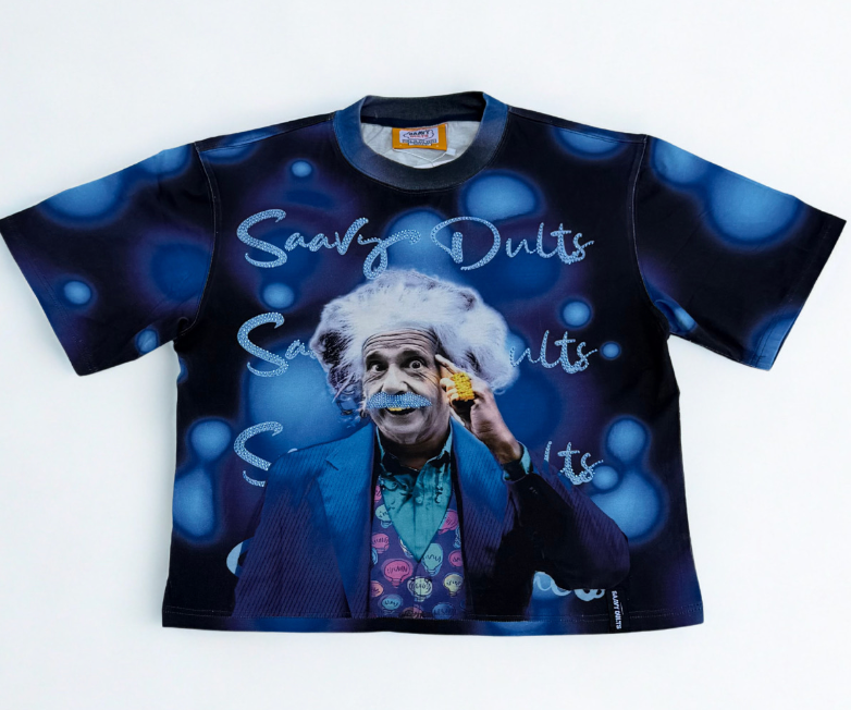 SAAVY DULTS EINSTEIN TEE