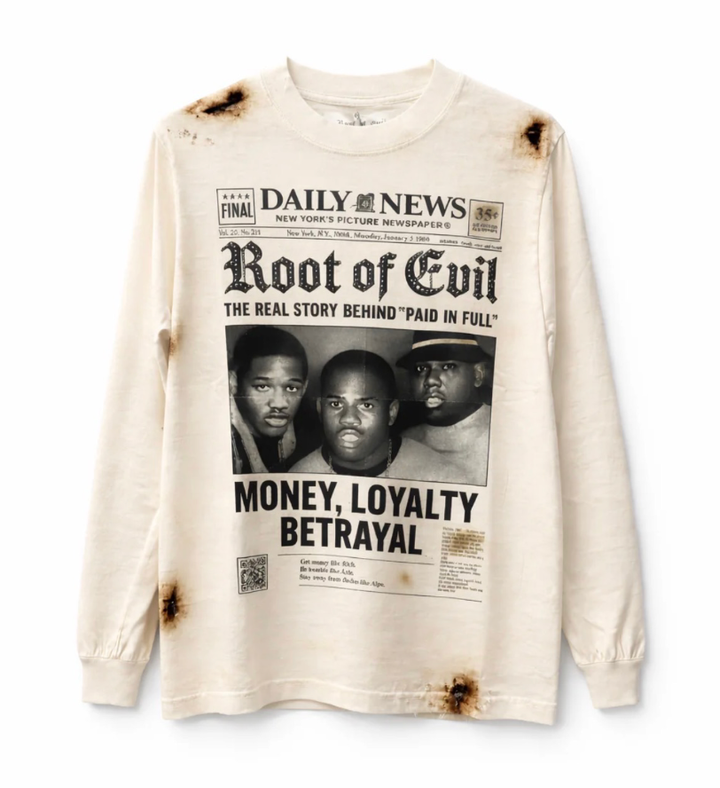 ROOT OF EVIL PAID IN FULL LONGSLEEVE