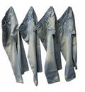 ROOT OF EVIL PASTEL STICHED DENIM