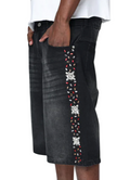 FRATERNAL BLACK INTERSTELLAR JORTS