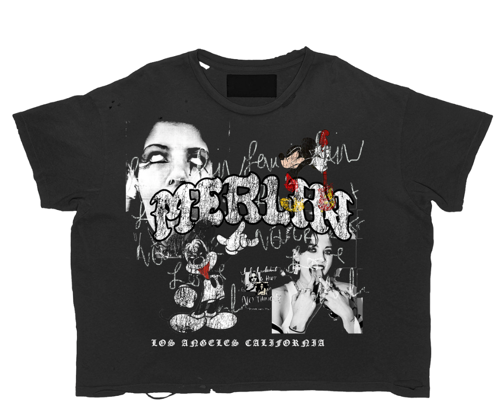 MERLIN FATHER ROCKSTAR MICKEY TEE