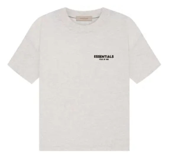 FEAR OF GOD ESSENTIALS LIGHT OATMEAL TEE