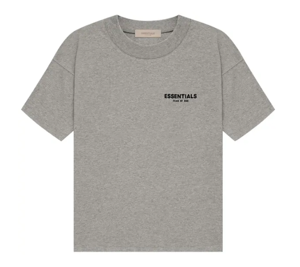 FEAR OF GOD ESSENTIALS DARK OATMEAL TEE