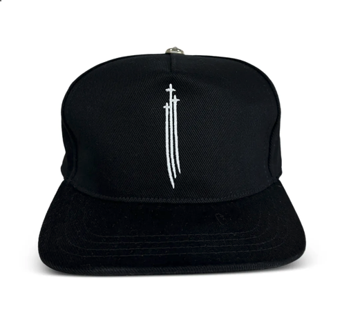 CHROME HEARTS EMBROIDERED TRUCKER HAT