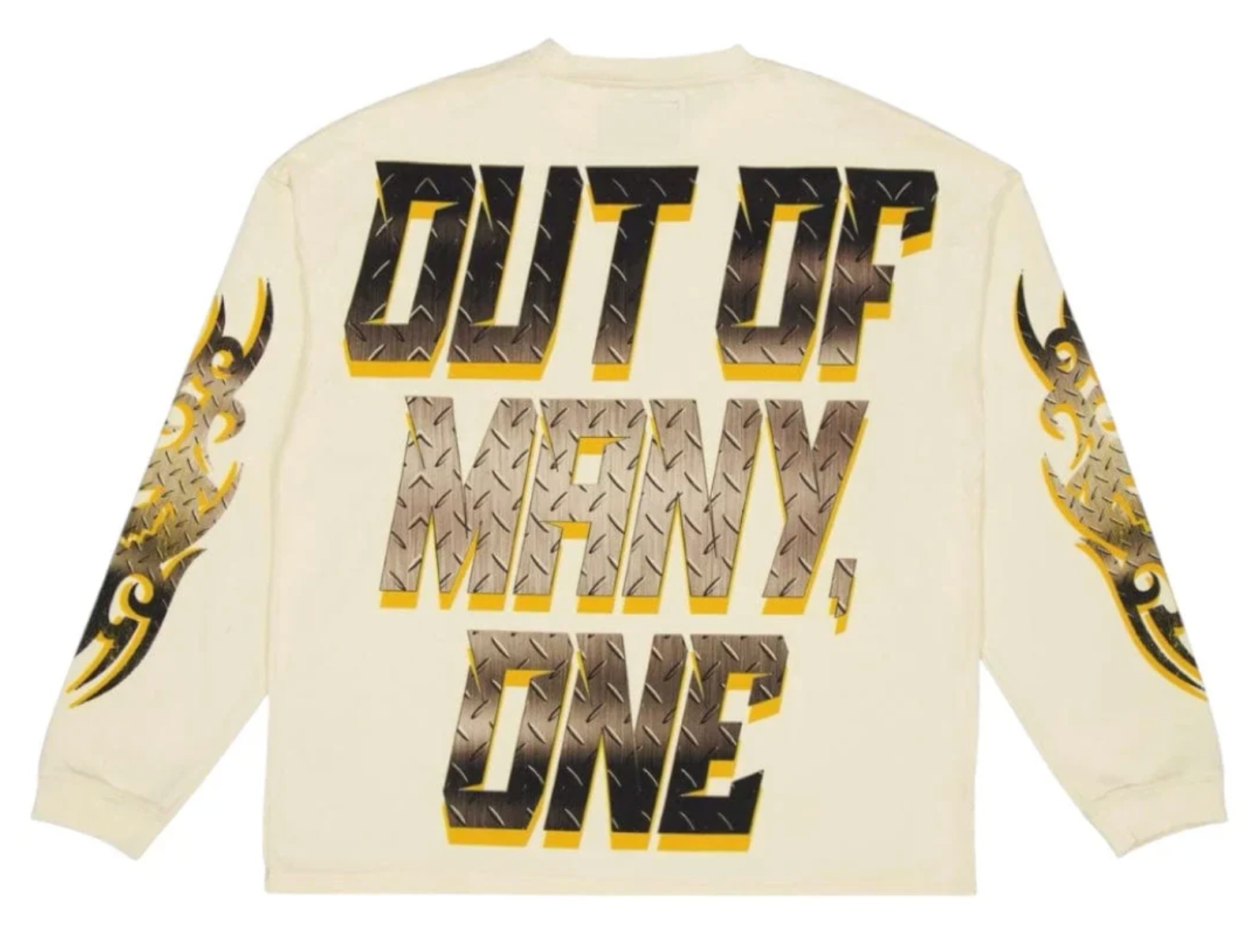 GODSPEED STEEL SHARPENS STEEL L/S TEE BONE