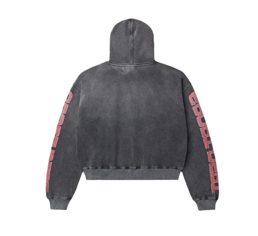 VALE FOREVER DEVILS ADVOCATE BLACK ZIP UP HOODIE