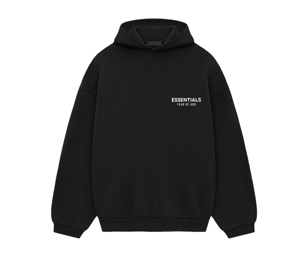FEAR OF GOD ESSENTIALS BLACK (FW24) HOODIE