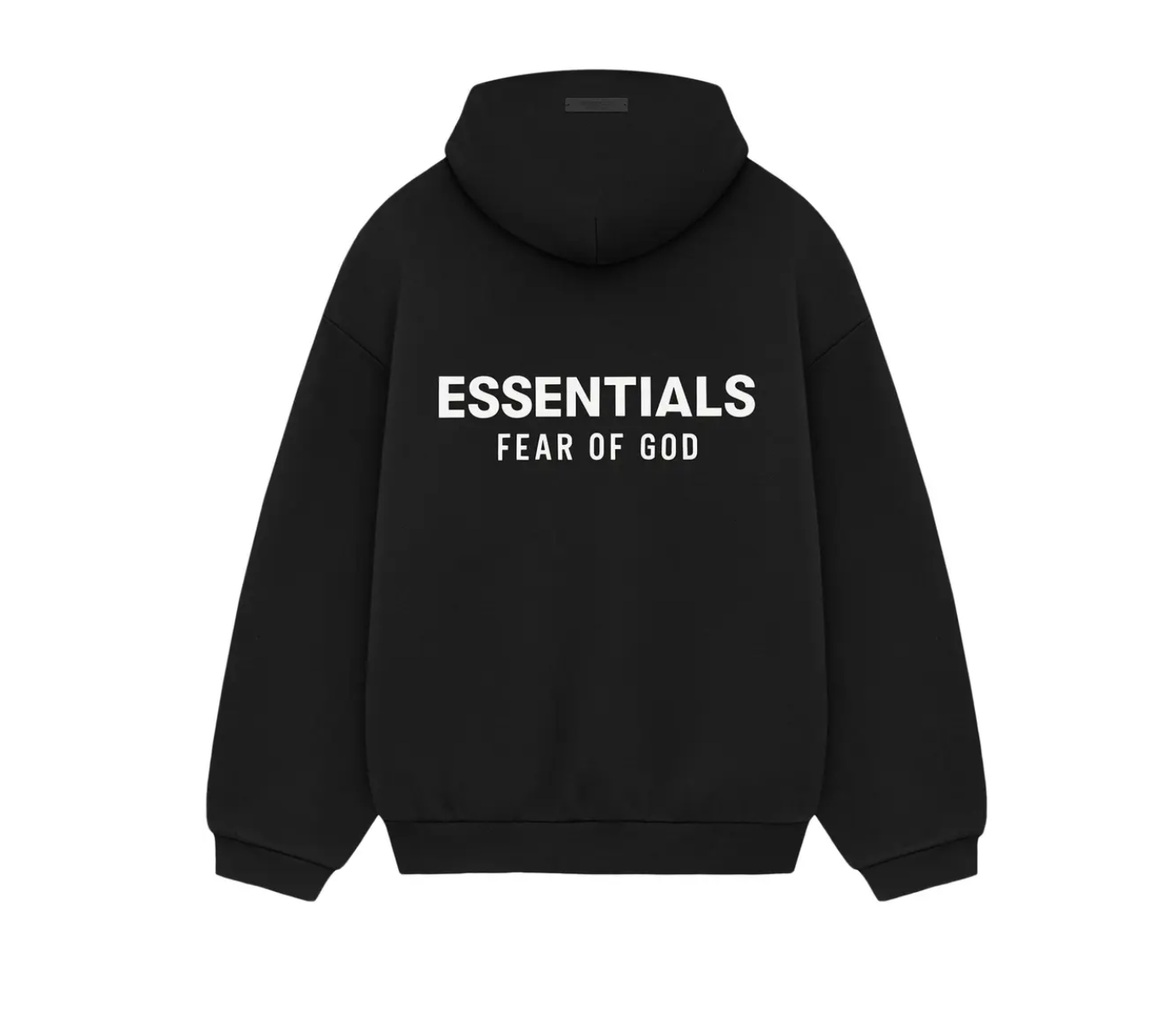 FEAR OF GOD ESSENTIALS BLACK (FW24) HOODIE