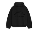 ESSENTIALS JET BLACK HOODIE