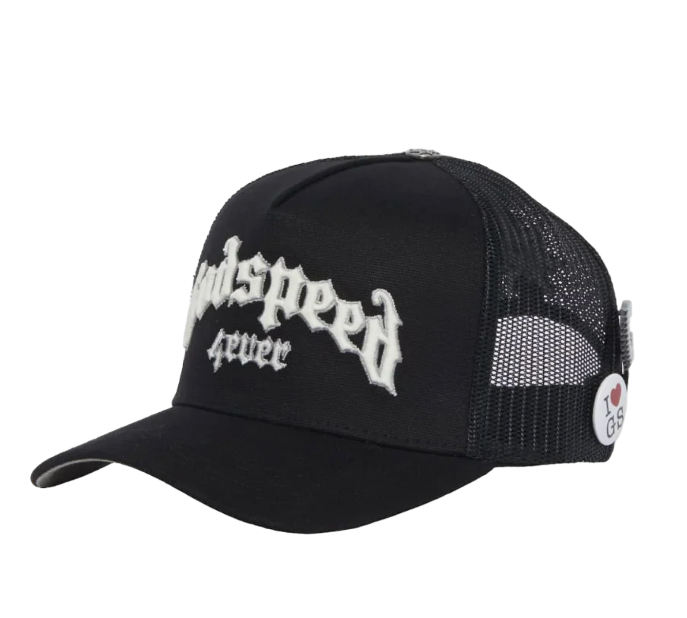 GODSPEED FOREVER BLACK/WHITE TRUCKER HAT