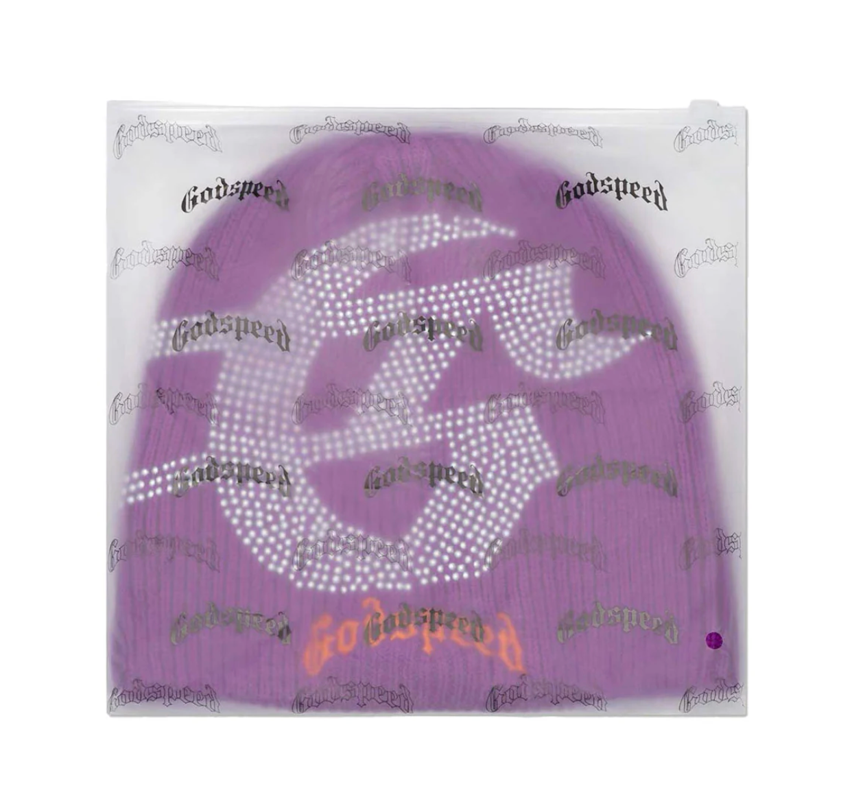 GODSPEED STUDDED BEANIE PURPLE