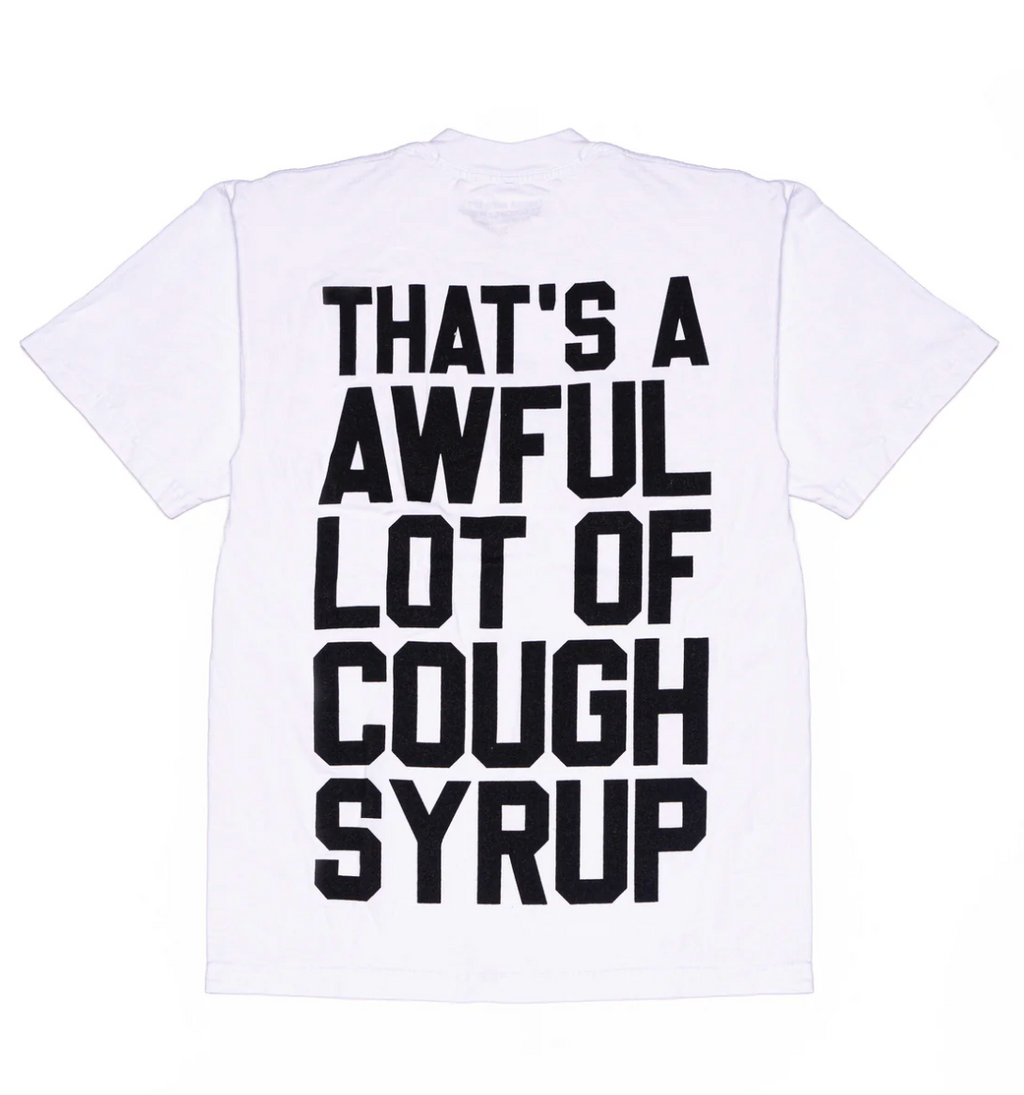 CLASSIC COUGH SYRUP TEE WHITE