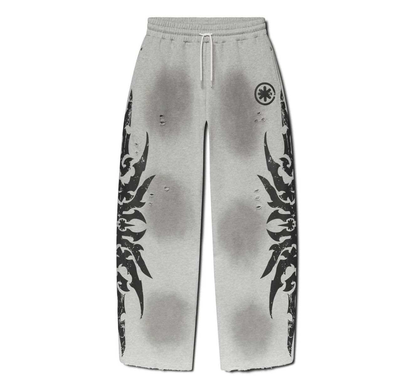 LOSTSHDWS COMPLEX CON DIRTY ZIP UP SWEATPANTS