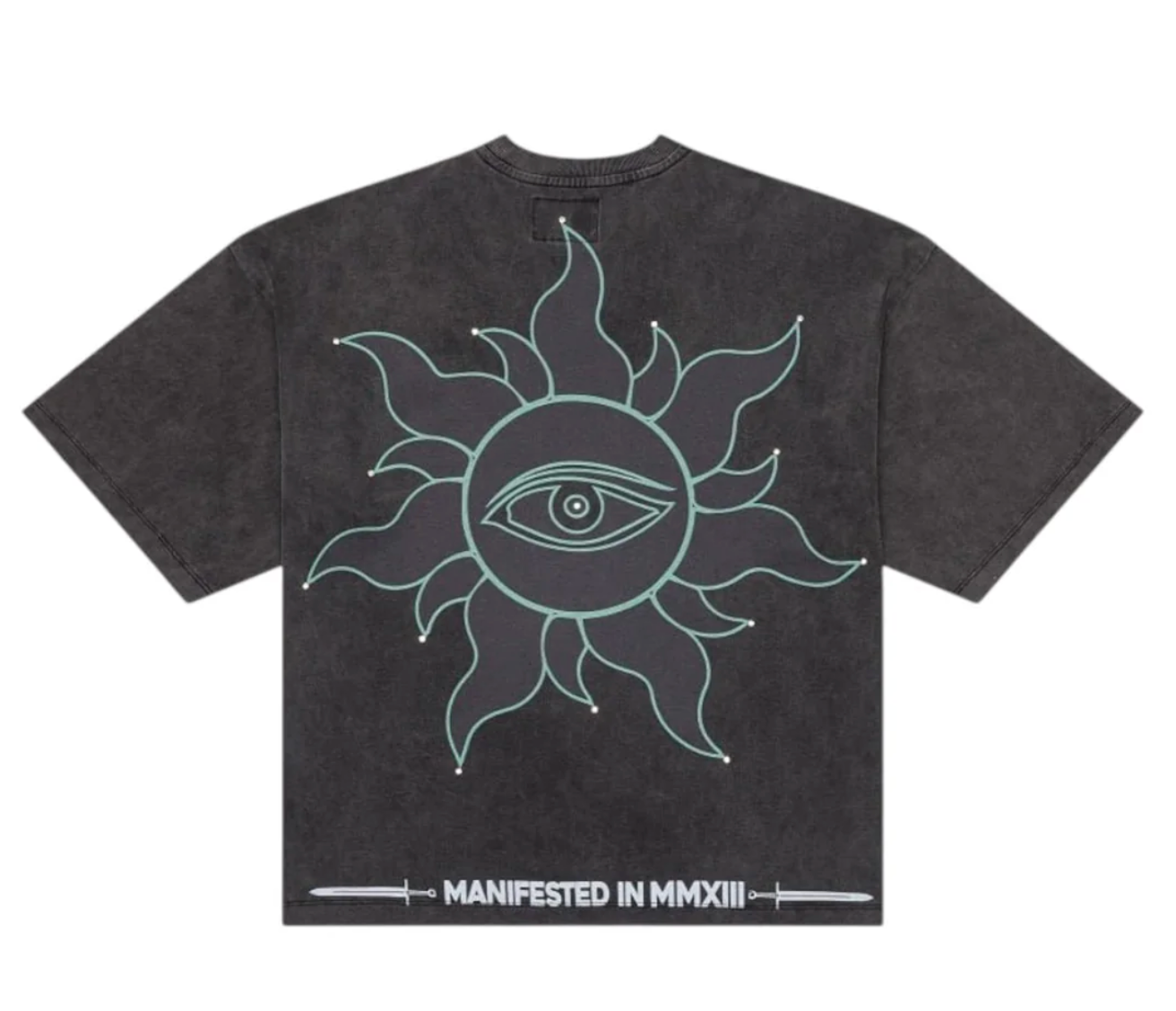 GODSPEED SUNKEN LIBERTY GREY WASH TEE