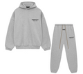 FEAR OF GOD ESSENTIALS FLEECE FW24 LIGHT HEATHER GREY SWEATSUIT