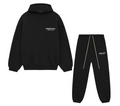 FEAR OF GOD ESSENTIALS FLEECE FW24 BLACK SWEATSUIT