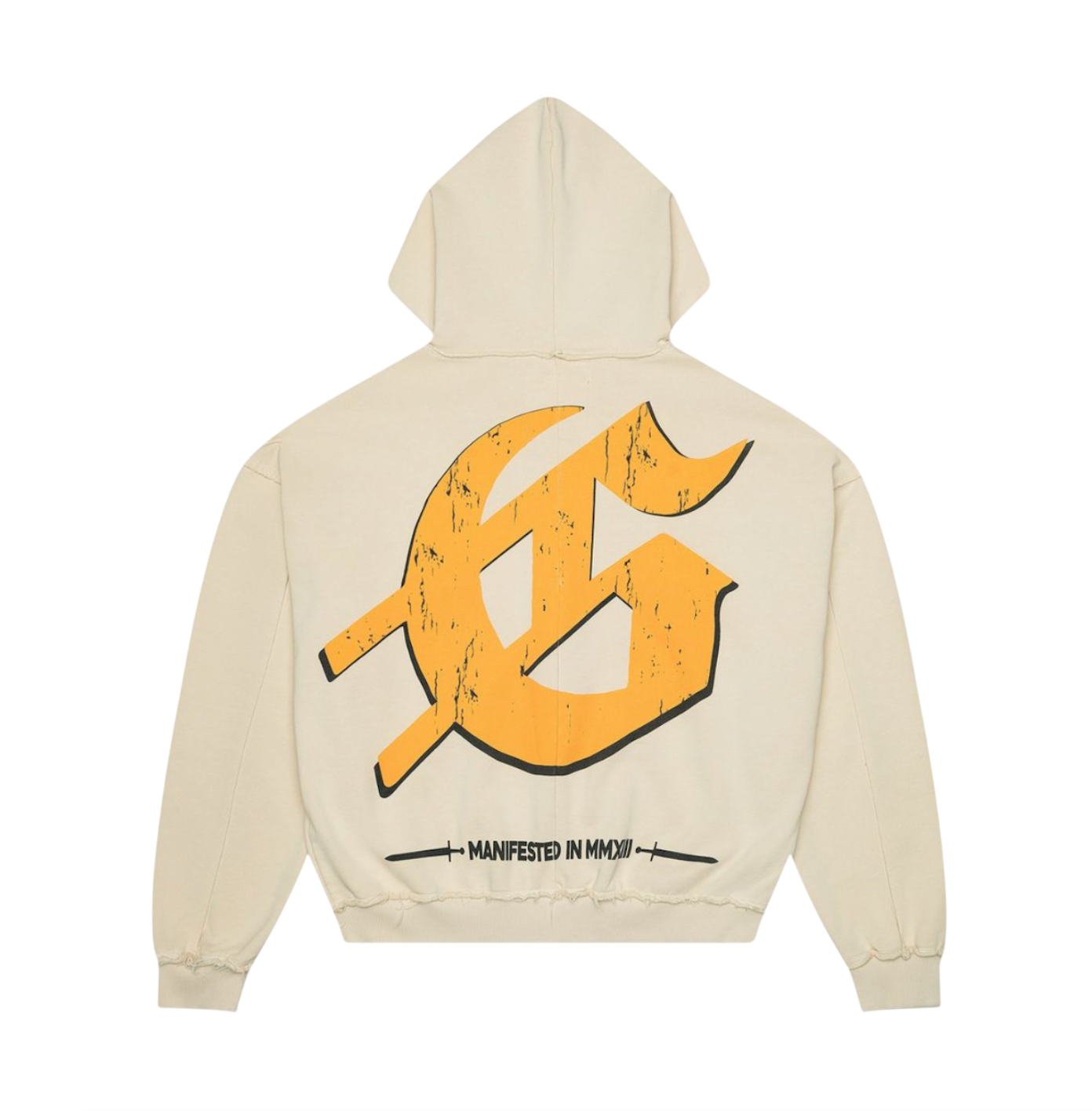 GODSPEED CHROME LIBERTY ZIP UP BONE HOODIE
