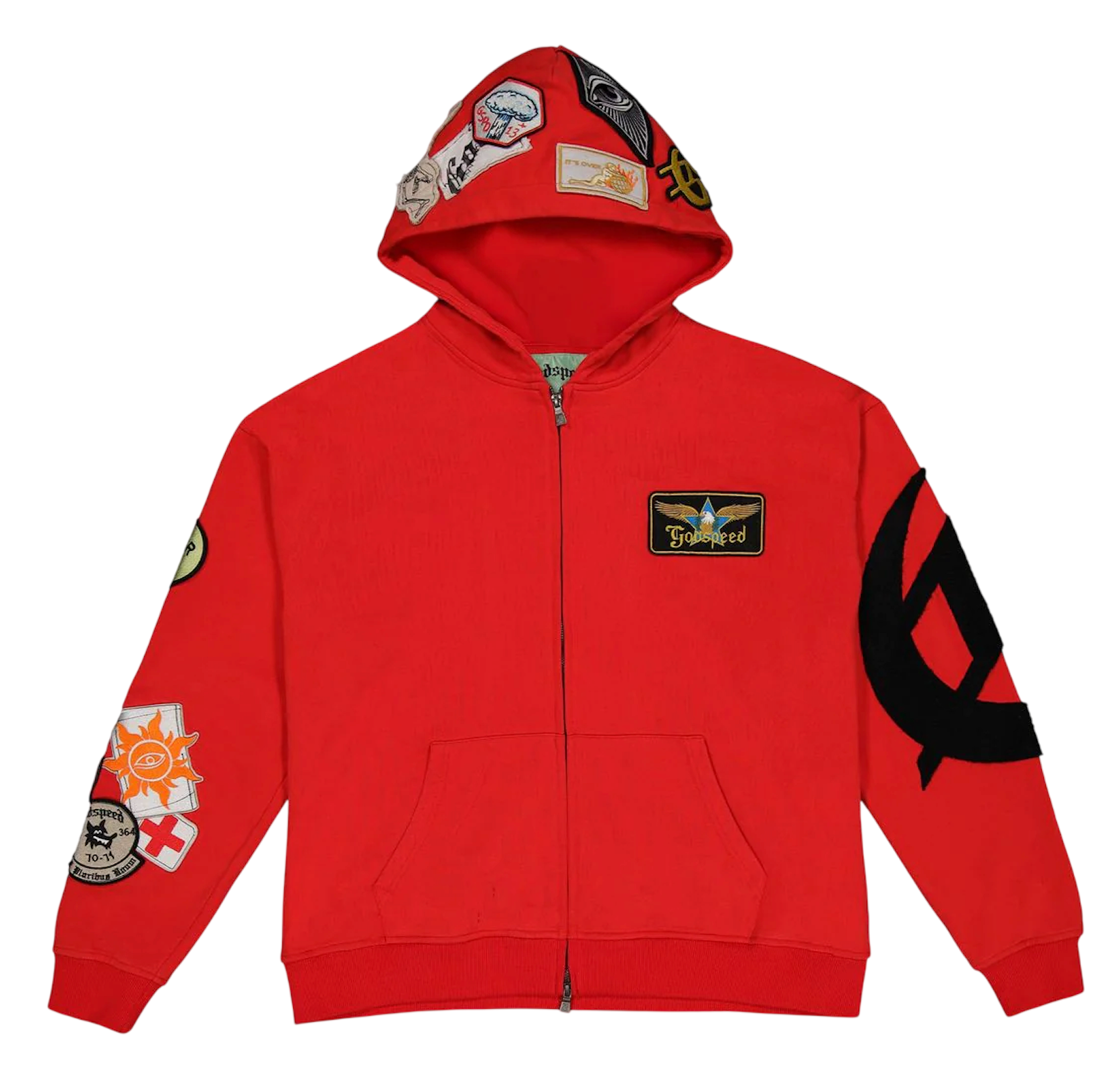 GODSPEED SQUADRON RED HOODIE