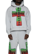FRATERNAL GREY BLAZE OF FAITH SWEATSUIT