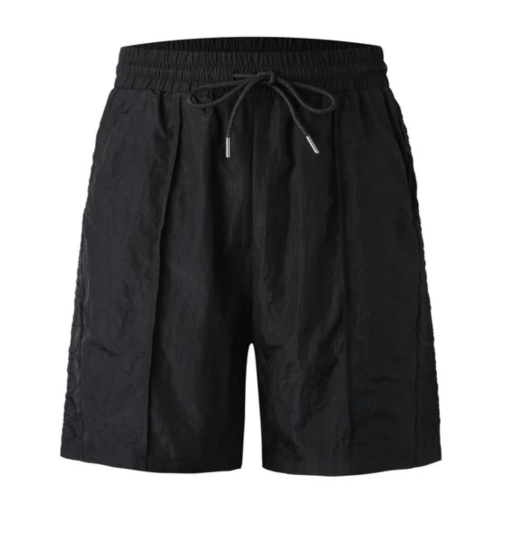 LOST INTRICACY BLACK TRACK SHORTS