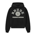RHUDE FRENCH RIVIERA BLACK HOODIE