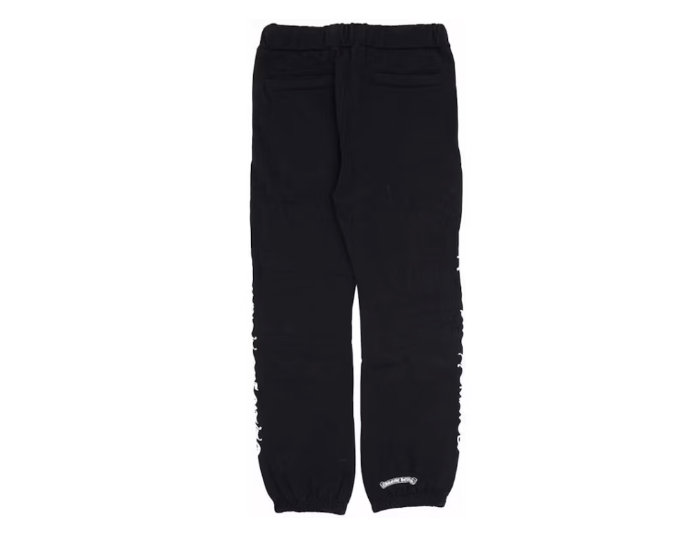CHROME HEARTS LOGO BLACK SWEATPANTS