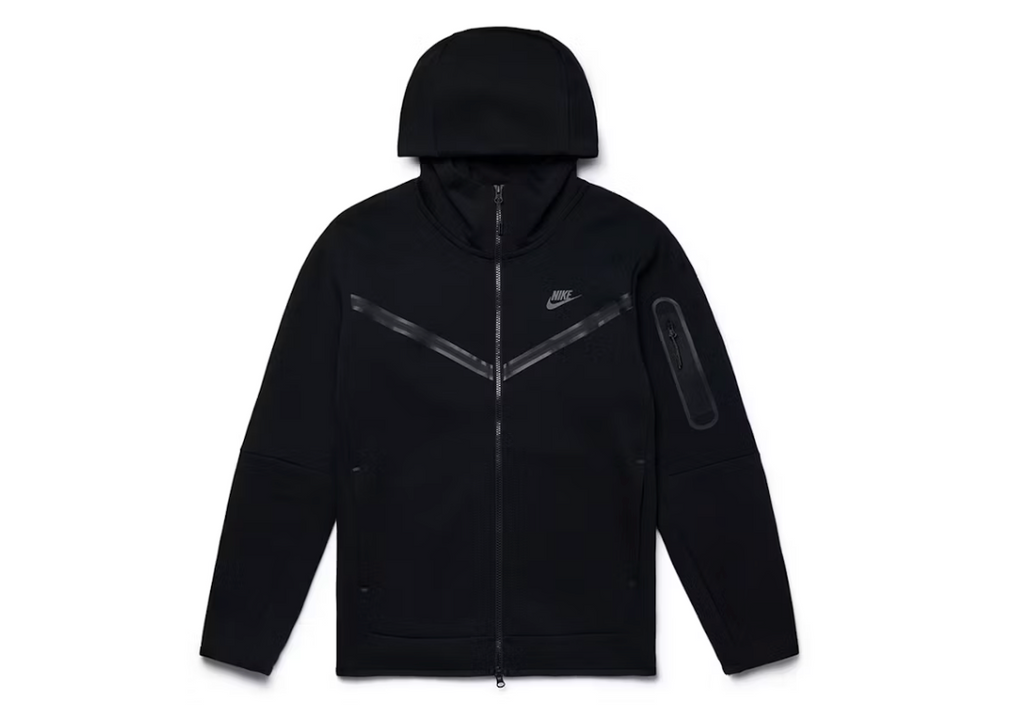 NIKE TECH BLACK HOODIE