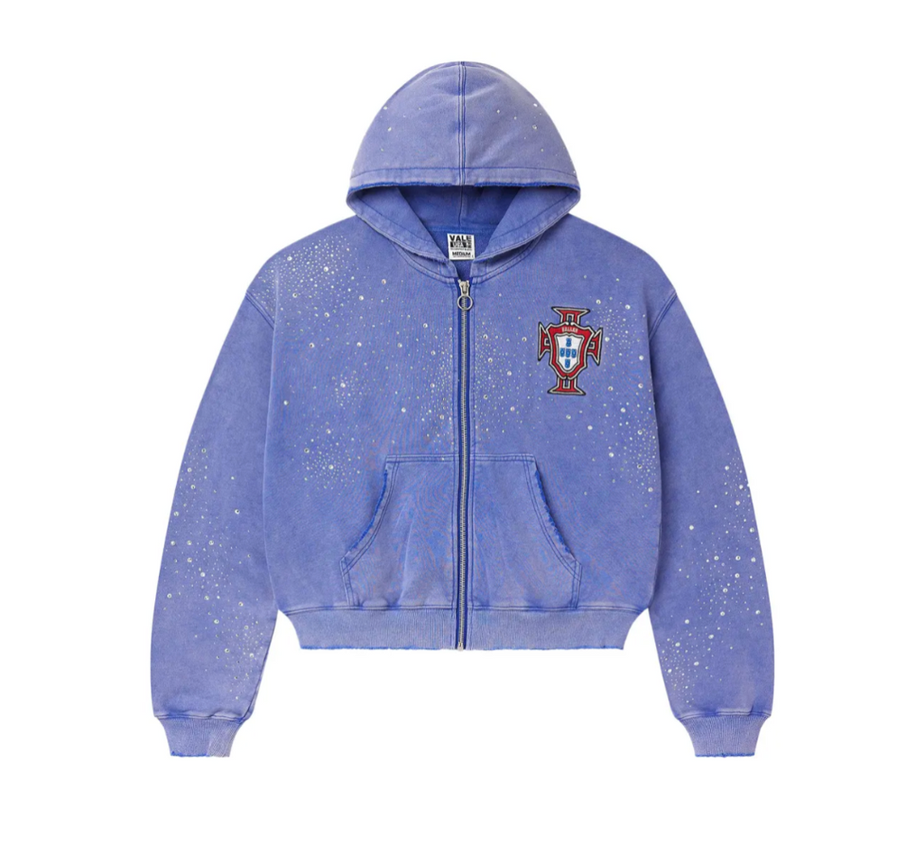 VALE FOREVER SEA CLUSTER LIGHT BLUE ZIPUP