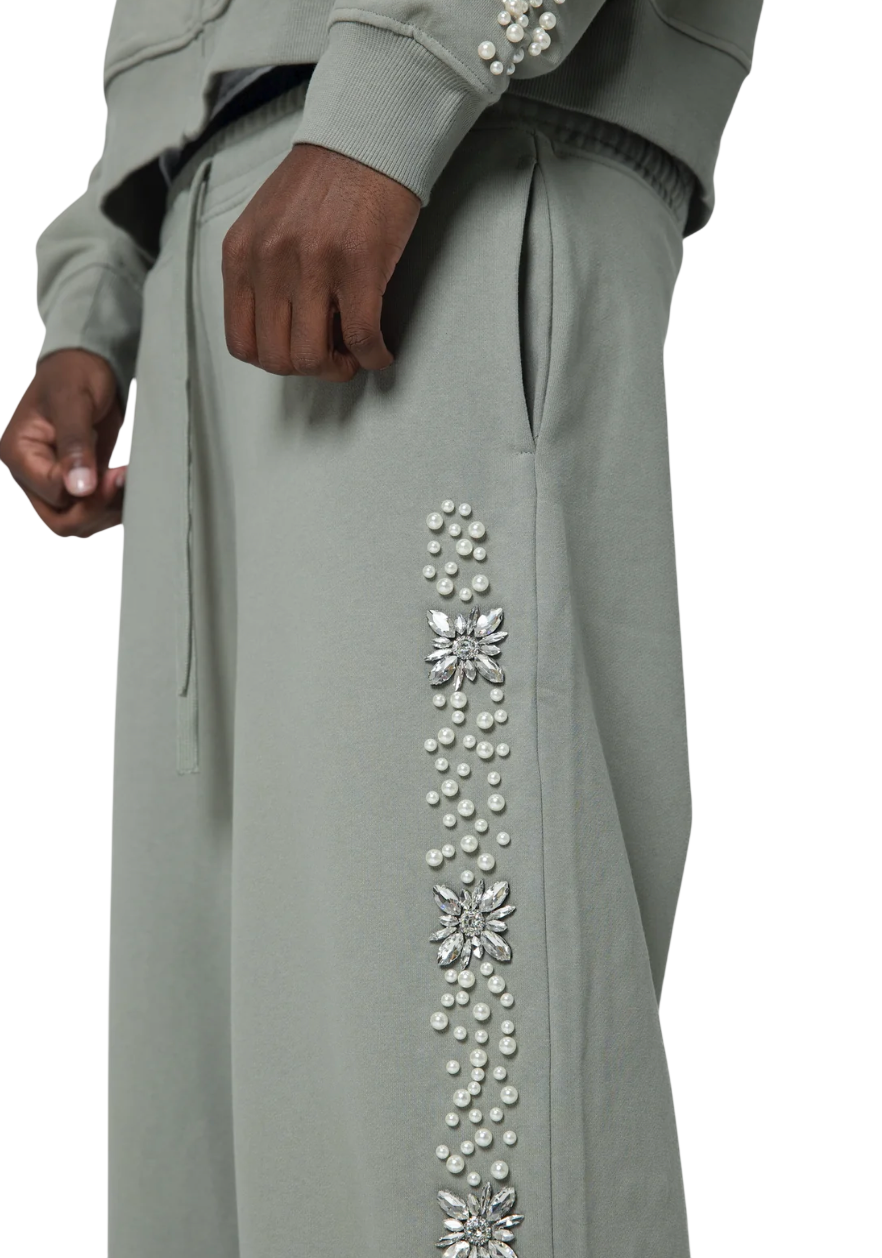 FRATERNAL PEARL GREY SWEATPANTS
