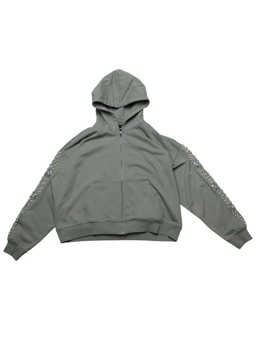 FRATERNAL PEARL GREY HOODIE