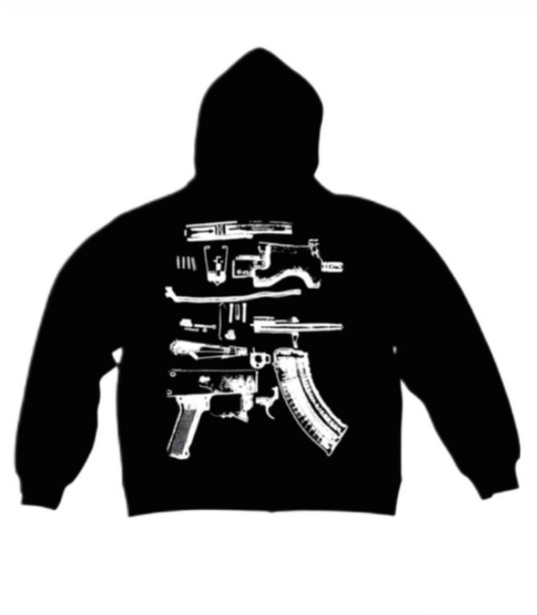 IN DRACO WE TRUST ZIP UP HOODIE