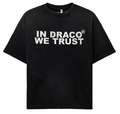 IN DRACO WE TRUST BLACK / WHITE TEE