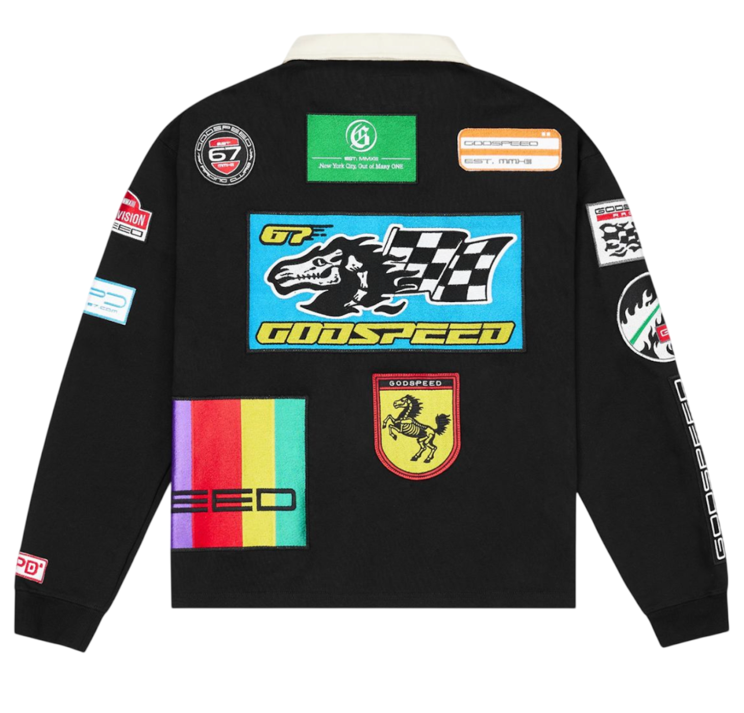 GODSPEED GRC QUARTER ZIP POLO
