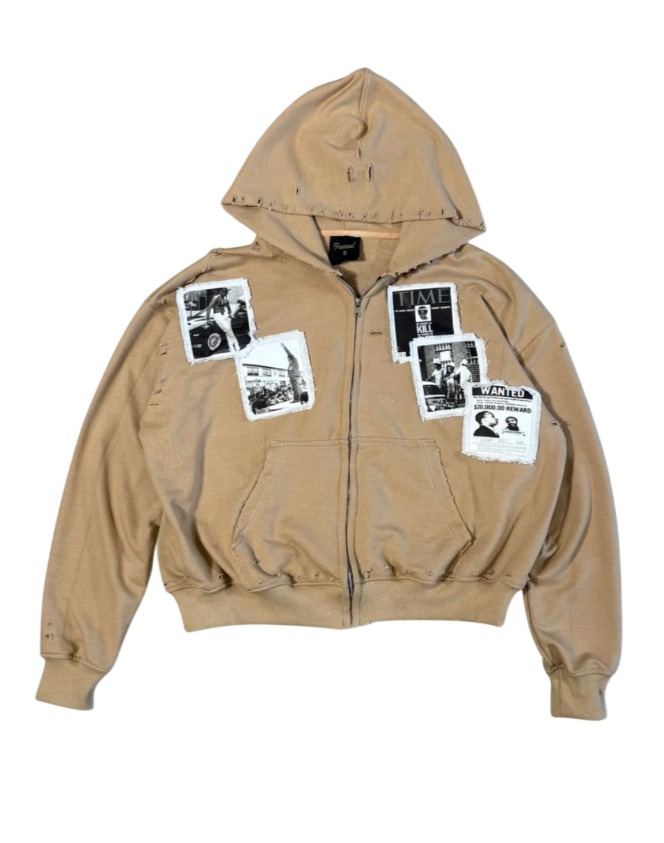 FRATERNAL KHAKI WATTBA HOODIE