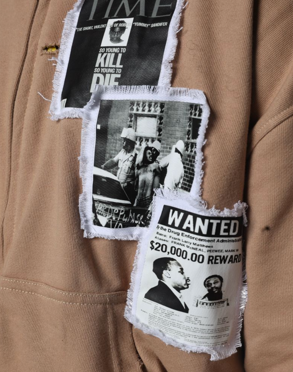 FRATERNAL KHAKI WATTBA HOODIE