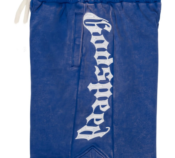 GODSPEED COURTSIDE BLUE WASH SHORTS