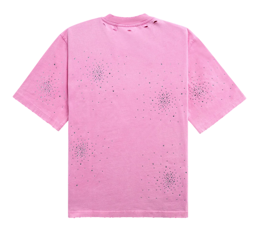 SAAVY DULTS "SAVED BY SAAVY DULTS" PINK TEE