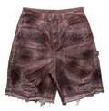 PAPER MONEY CRYSTALIZED RUST SHORTS