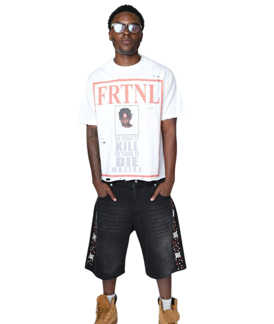 FRATERNAL WHITE YUMMY TEE