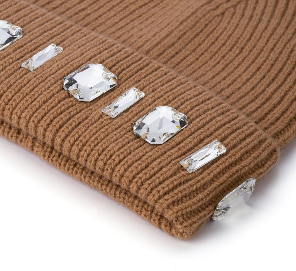 LOUIS CROWN OCHRE BEANIE