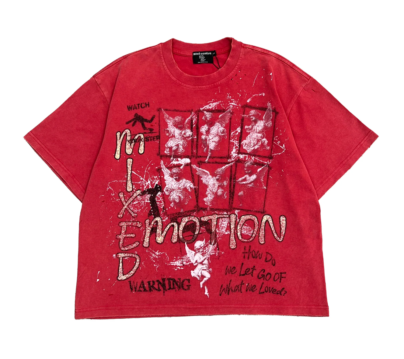 MIXED EMOTION CRIMSON TEE