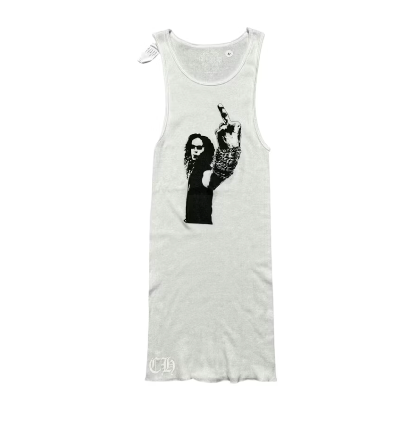 CHROME HEARTS RICHARD STARK MIDDLE FINGER TANK