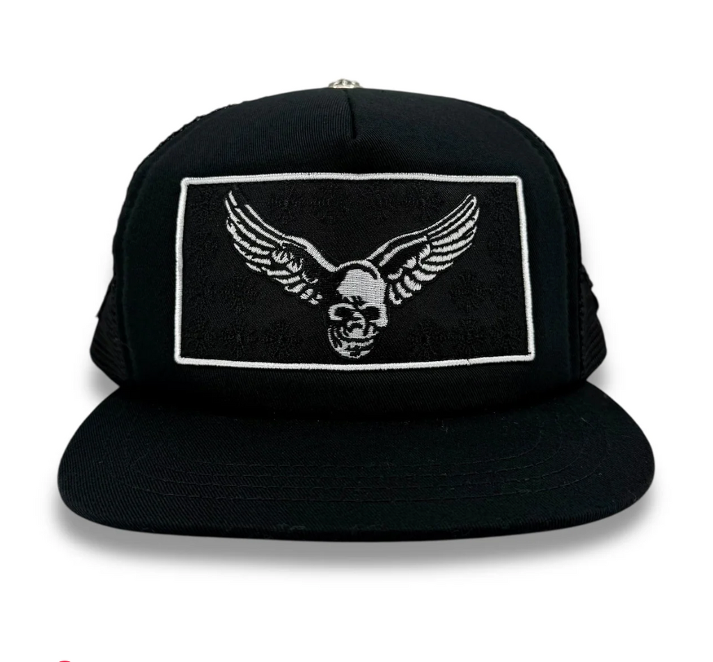 CHROME HEARTS FOTI x YUNGBLUD x AEROSMITH TRUCKER HAT
