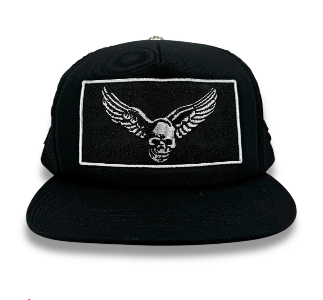 CHROME HEARTS FOTI x YUNGBLUD x AEROSMITH TRUCKER HAT